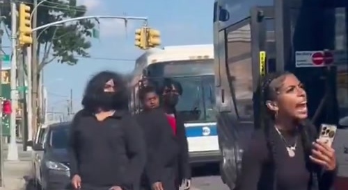 Juvenile Delinquents With a Machete Mace Bus Driver