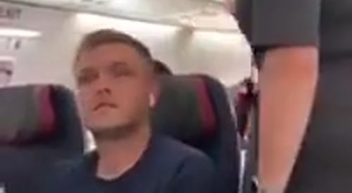 Woman unleashes on her boyfriend mid flight and gets arrested