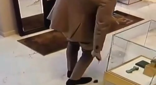 Nasty Person Caught on Camera