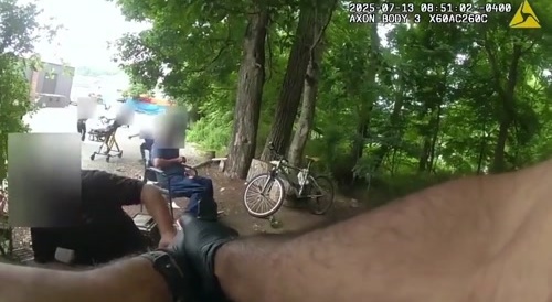 Man Walks Up To His Victim