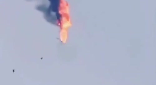 Hamas shot down an Israeli helicopter...