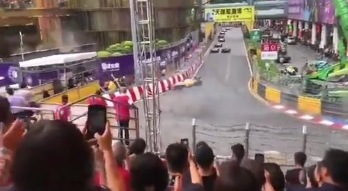F3 crash Sophia Flörsch : better footage from a different angle...