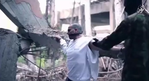 ISIS murder training video with a live test subject... !