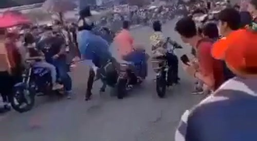 Selfie disaster