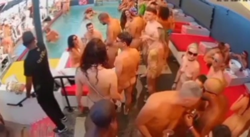 IP cam shows lust party
