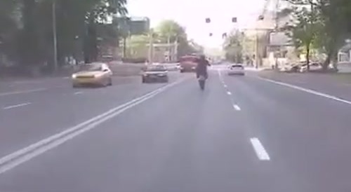 When you try to show off