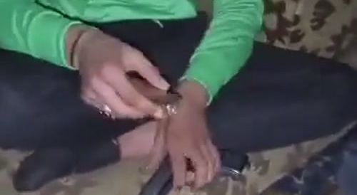 Stupid Fucking idiot Shot Himself In The Head