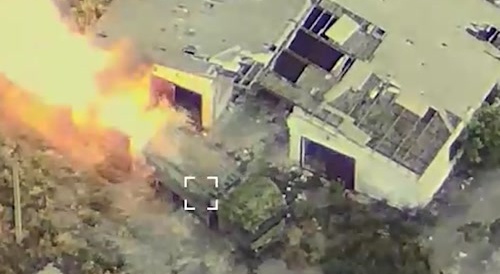 240-mm M-1991 MLRS and two Ivans