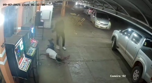 Man is blasted in Paraguay...