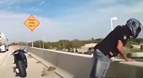 "Oh God, oh God I think he might have just died