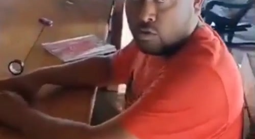 Man is unaware of his situation