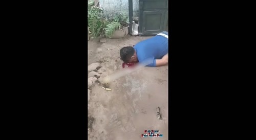 Man was shot dead in Colombia...