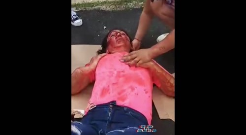 Motorbikes crashed : multiple dead and/or wounded...