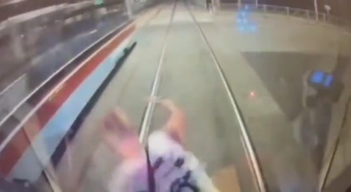 Reckless 19 year-old man is killed by train...