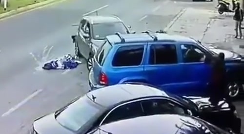 Look out you idiot