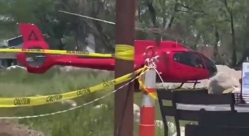 Landing chopper crashes in Metro Detroit... !