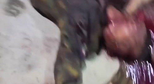 Rebels humiliate soldiers who got killed in ambush...