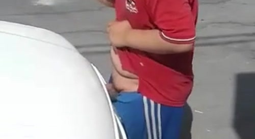 Man fucks a car...