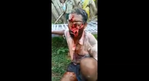 Another man raided by a tiger... !