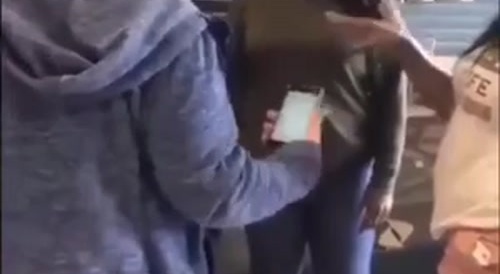 Racist White Woman Gets Beat Up