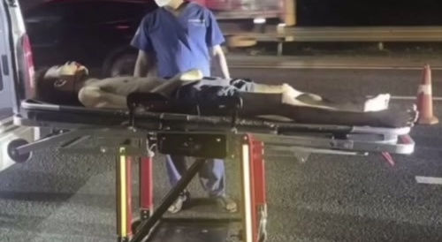 Driver in shock
