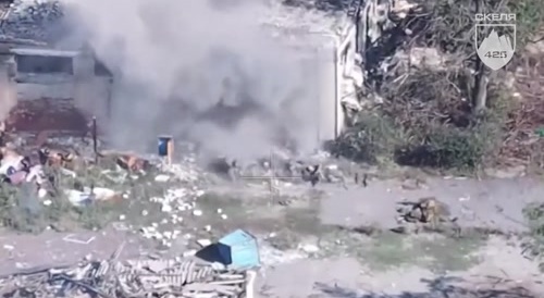 A russian invader assault group of 4 were eliminated