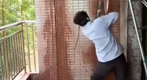 Lucky worker!