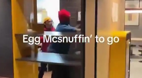 McCustomer gets a Beating