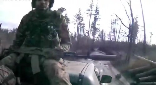 combat footage from Ukraine´s International Legion