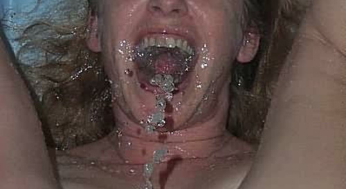 She likes to drink urine.