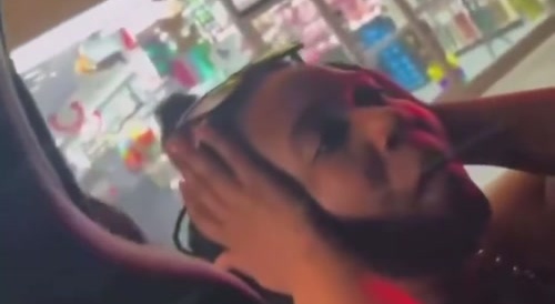 Raunchy Ratchet Pisses on Hommie's Truck