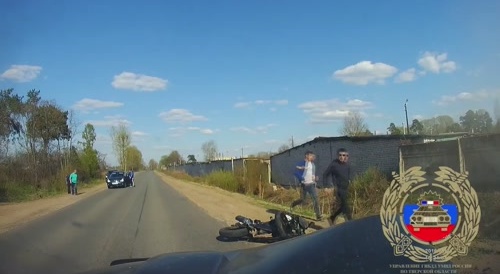 Man Saves A Couple And Their Dog,