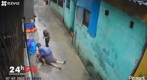 Electrocuted On A Vietnam Street