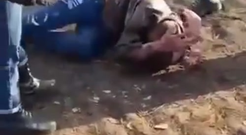 Skinheads Beat Two Suspected Pedos