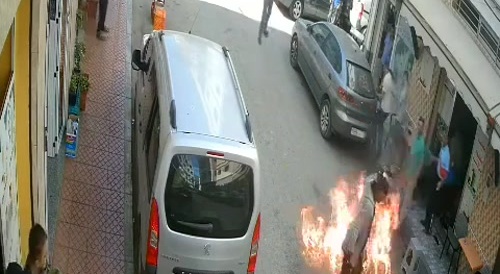 Flaming Hot Musician