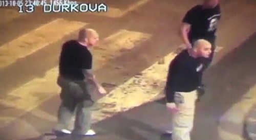 Neo-Nazis Attack Antifa Hideout