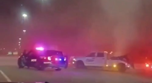 Wrong-Way Driver In Houston