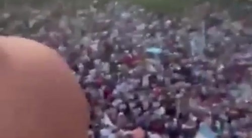 Argentine apes celebrating the World Cup.