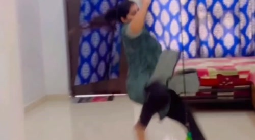 Ankled Indian Girl