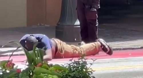 Taser Hard At Work