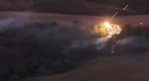 This drone with thermite being used somewhere