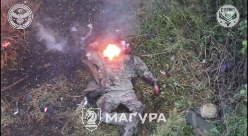 A russian invader was beheaded by an FPV drone of Ukraine’s Strix UAV unit