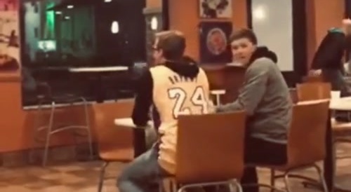 Guy provoking man gets knocked out