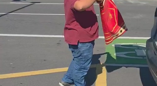 Concerned citizen checks on retard