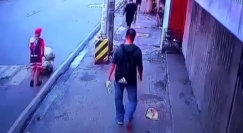 Truck tire pop