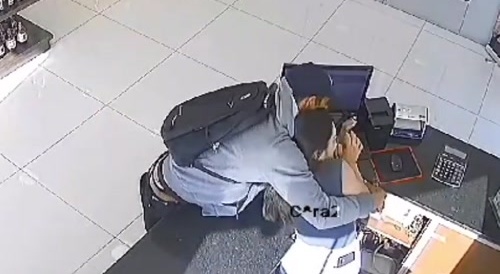 Employed girls are no match for two thieves.