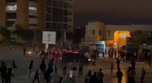 Another police car run over protests, resulting in death