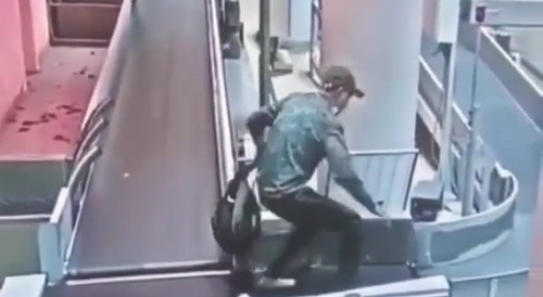 Man Entered Baggage Hatch In Airport