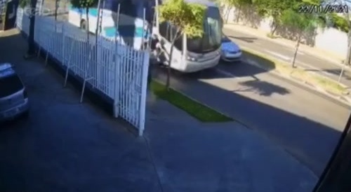 the cyclist’s brain splattered