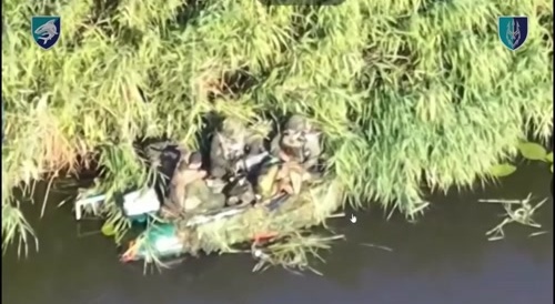 Drones are drowning Russian marines one by one.